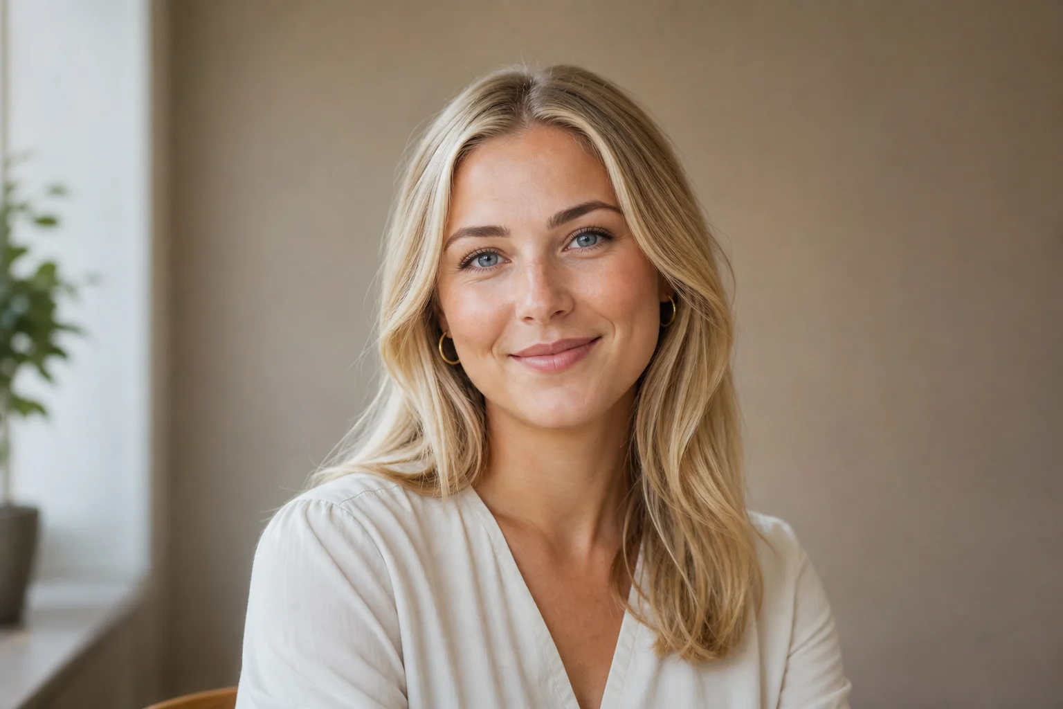 Porträtt av Linnea Vik